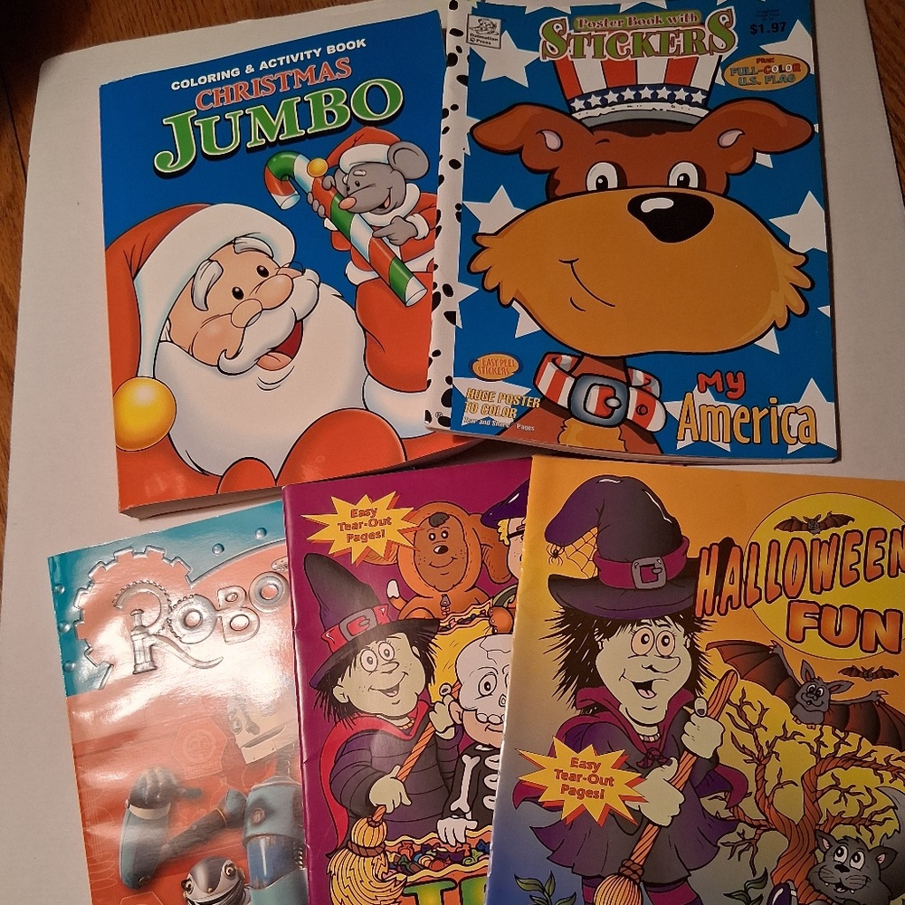 Coloring/Activity Book Assortment